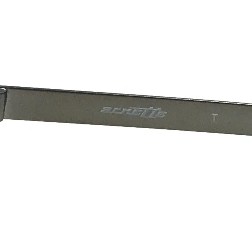 Arnette Eyeglasses Frames TAIL 6118 700 Gray Red Square Half Rim 54-18-140
